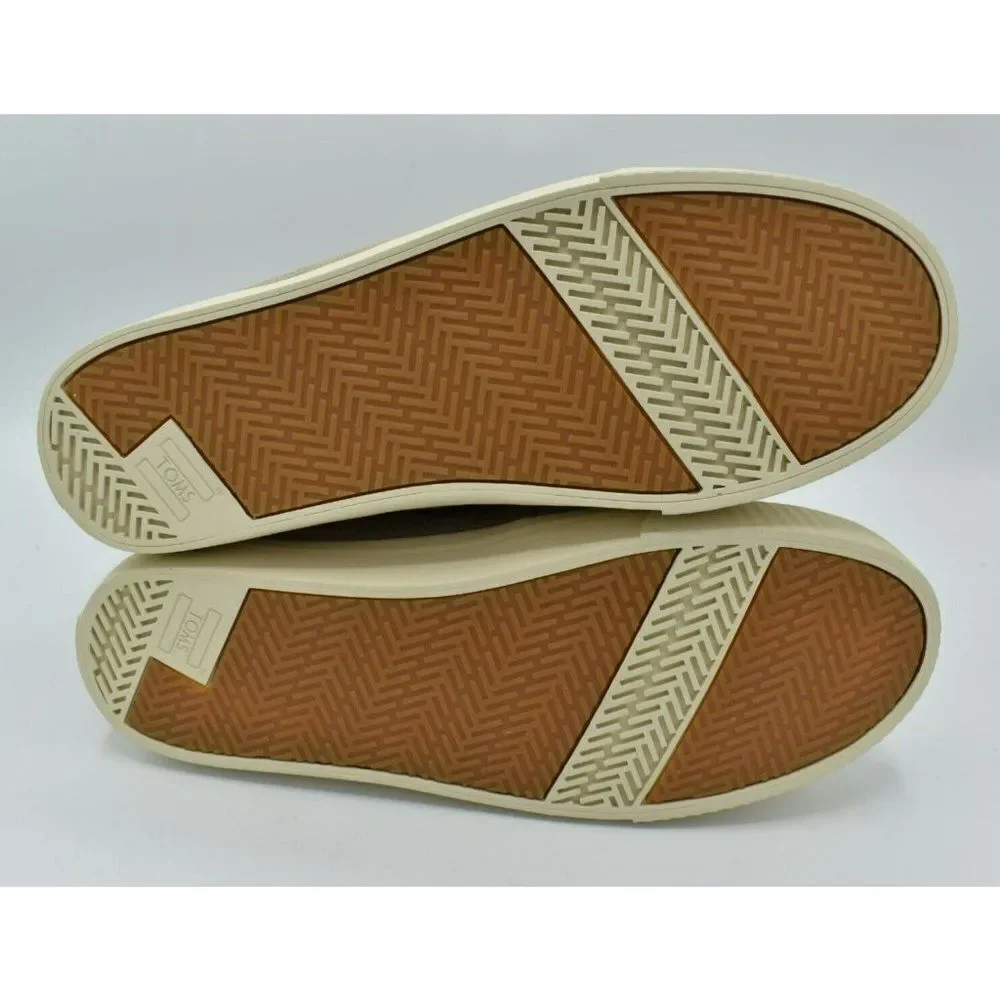 Toms Womens Size 9.5 Alpine Desert‎ Taupe Faux Shearling Water Resistant Boots